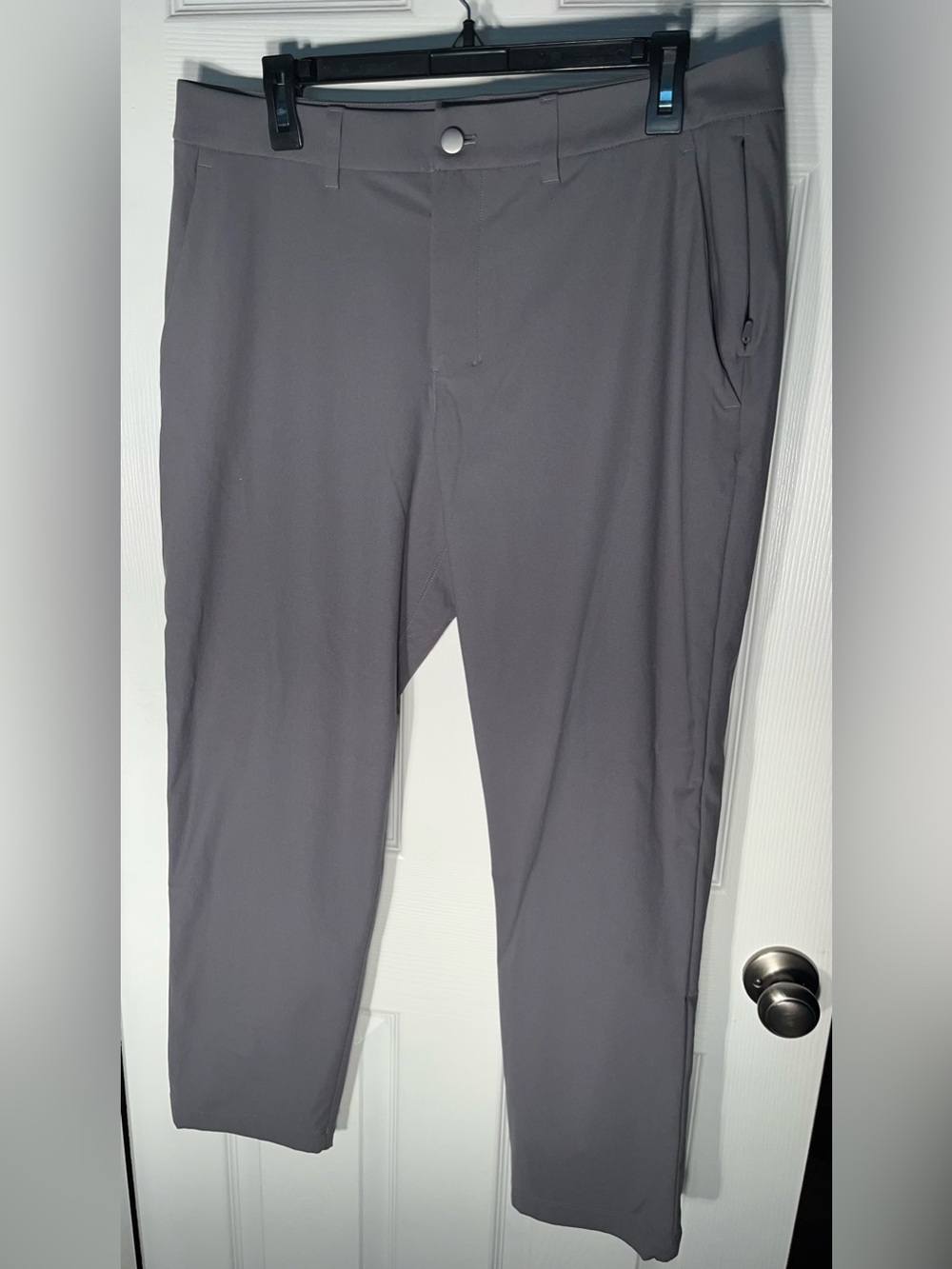 Men’s Lululemon ABC Trousers 33 Gray Warpstreme Pants